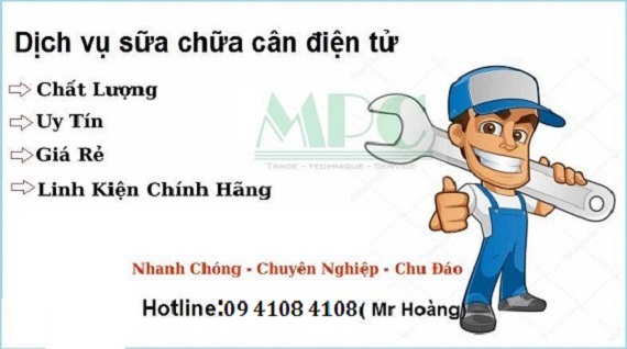 sửa cân điện tử