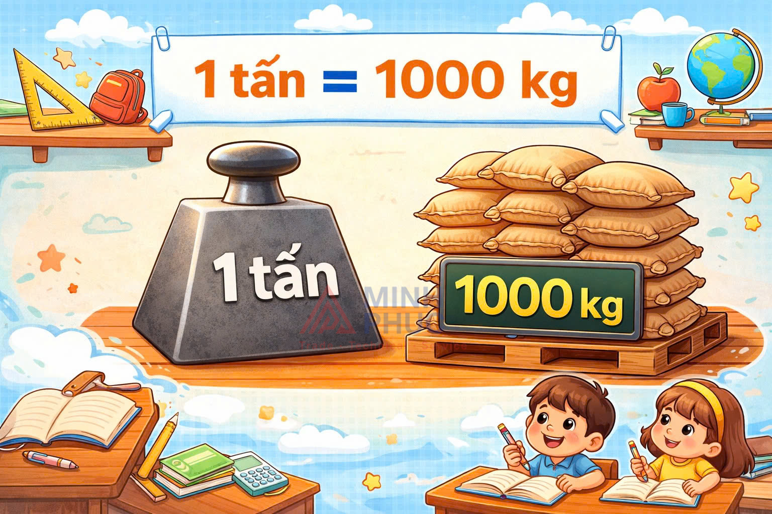 1 tấn bằng bao nhiêu kg
