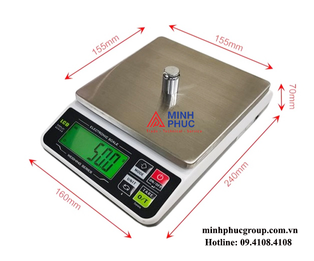 Cân điện tử kỹ thuật 5KG DS - Ảnh 2