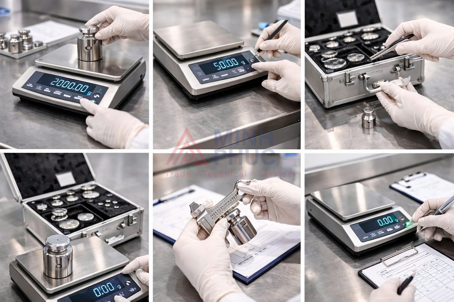 hiệu chuẩn cân điện tử