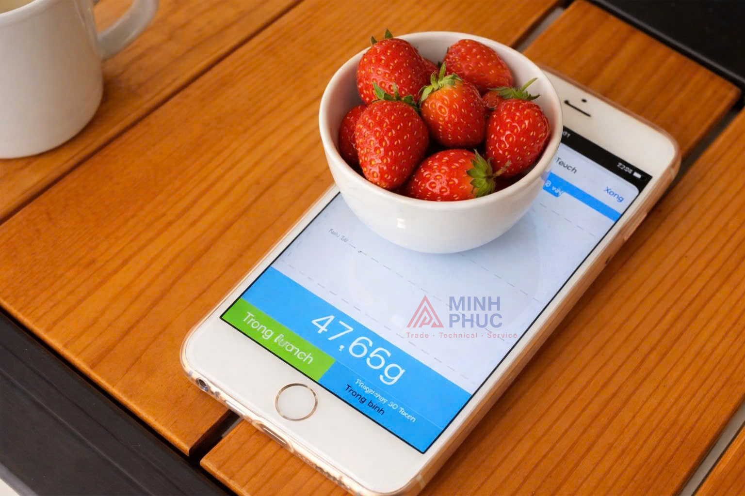 cách dùng iphone làm cân điện tử