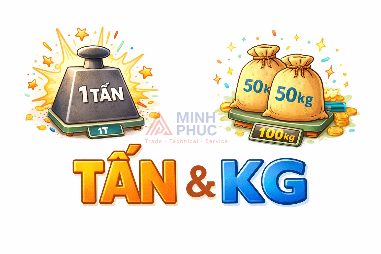 1 tấn bằng bao nhiêu kg