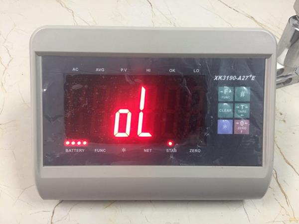 cân điện tử báo lỗi error