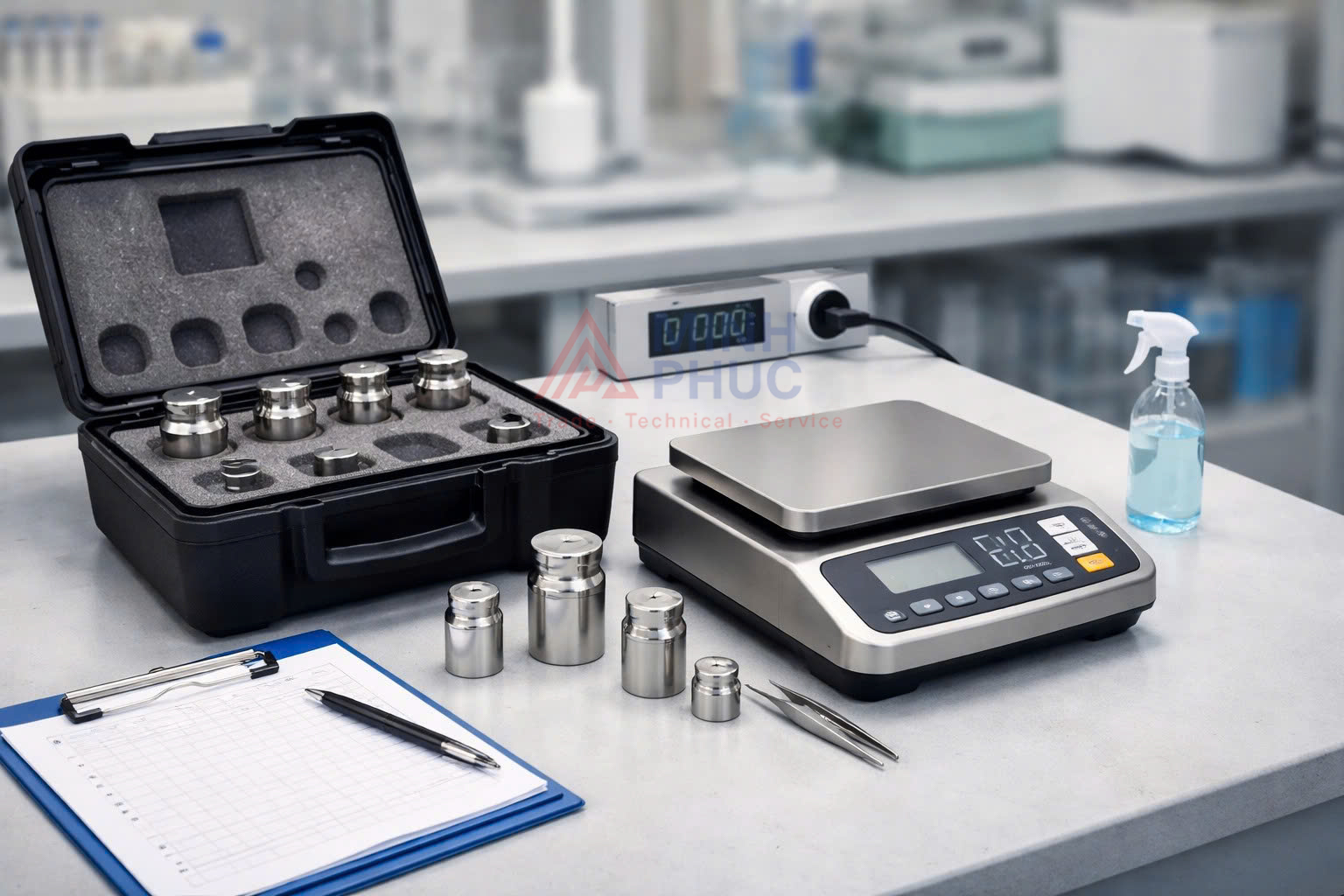 hiệu chuẩn cân điện tử