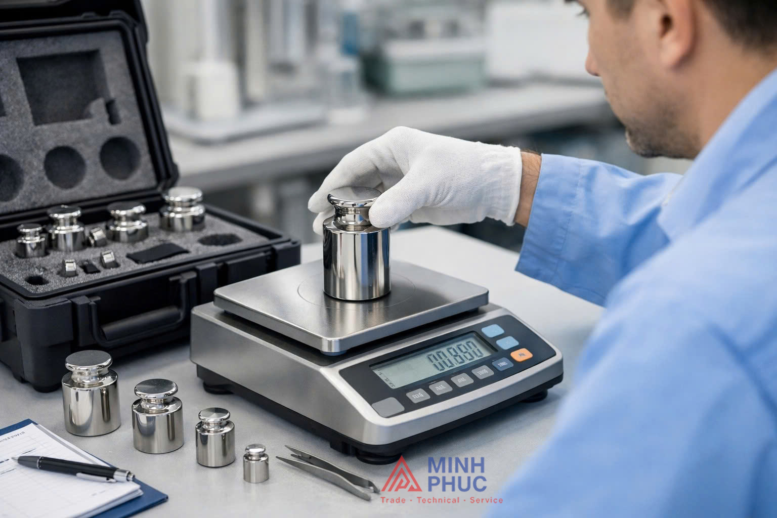 hiệu chuẩn cân điện tử