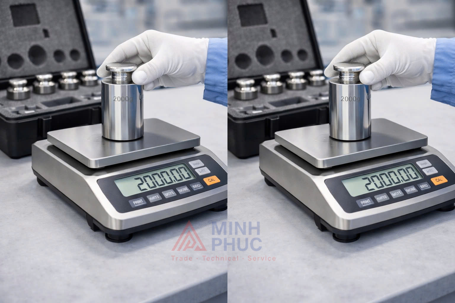 hiệu chuẩn cân điện tử
