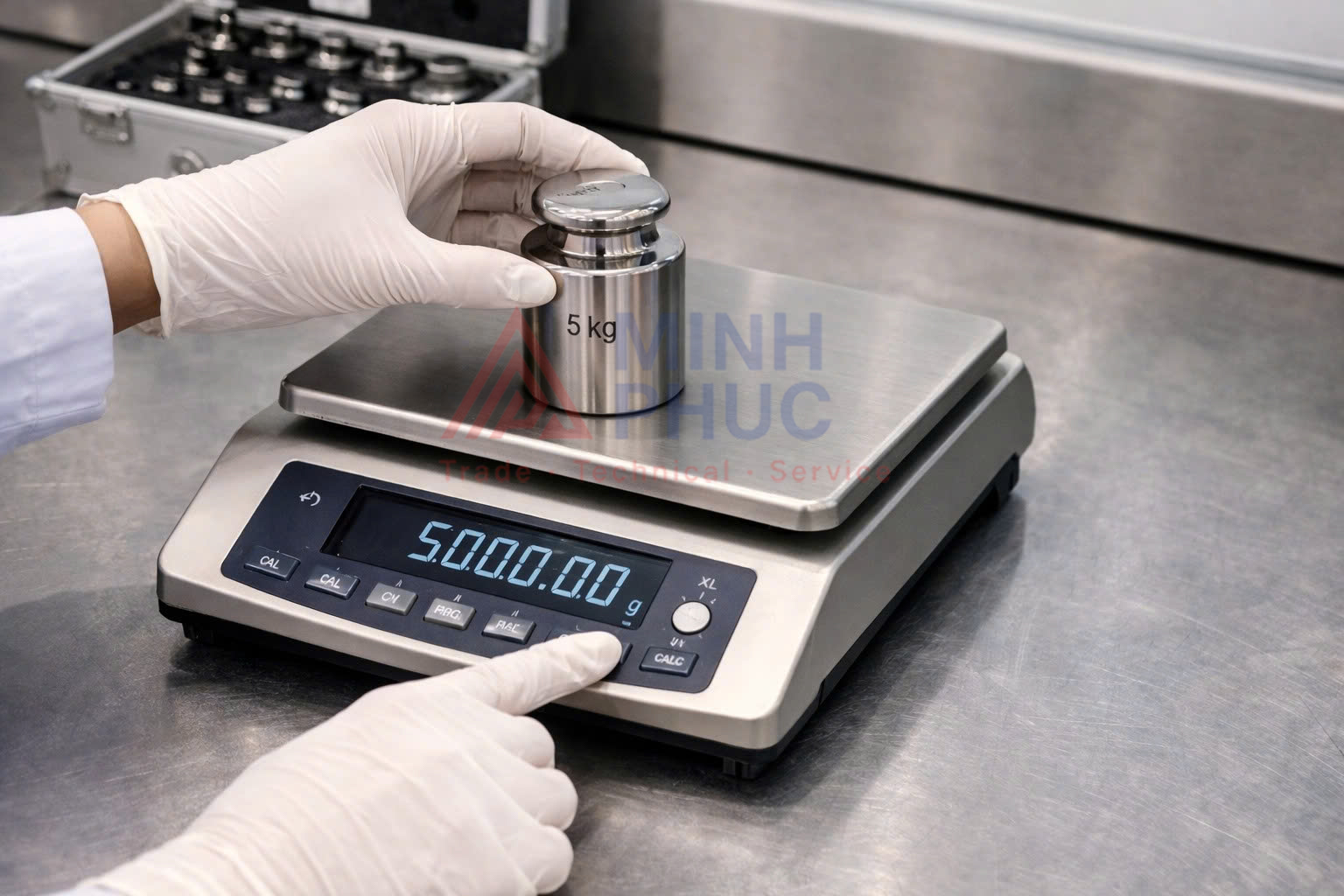 hiệu chuẩn cân điện tử
