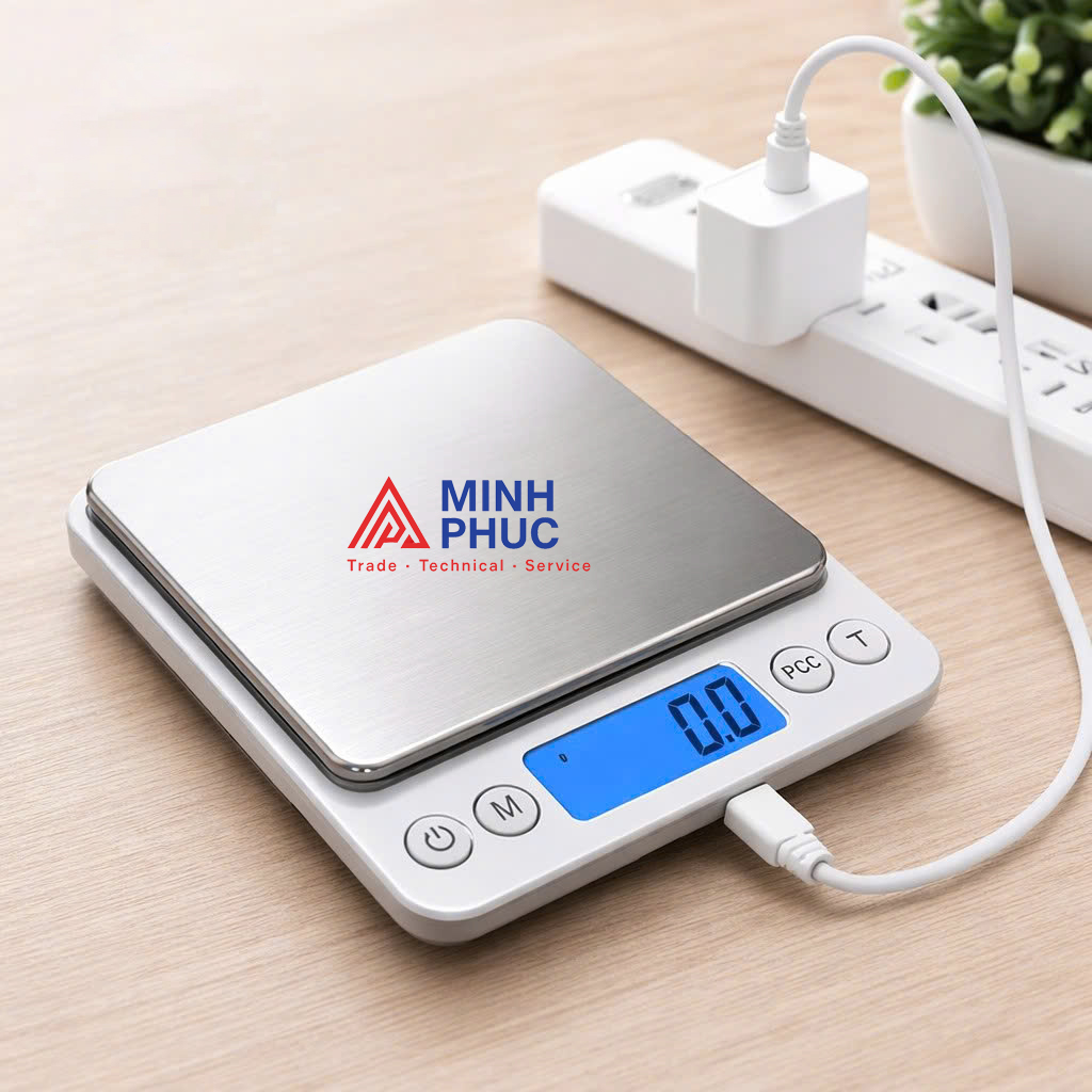 cách sạc pin cân điện tử