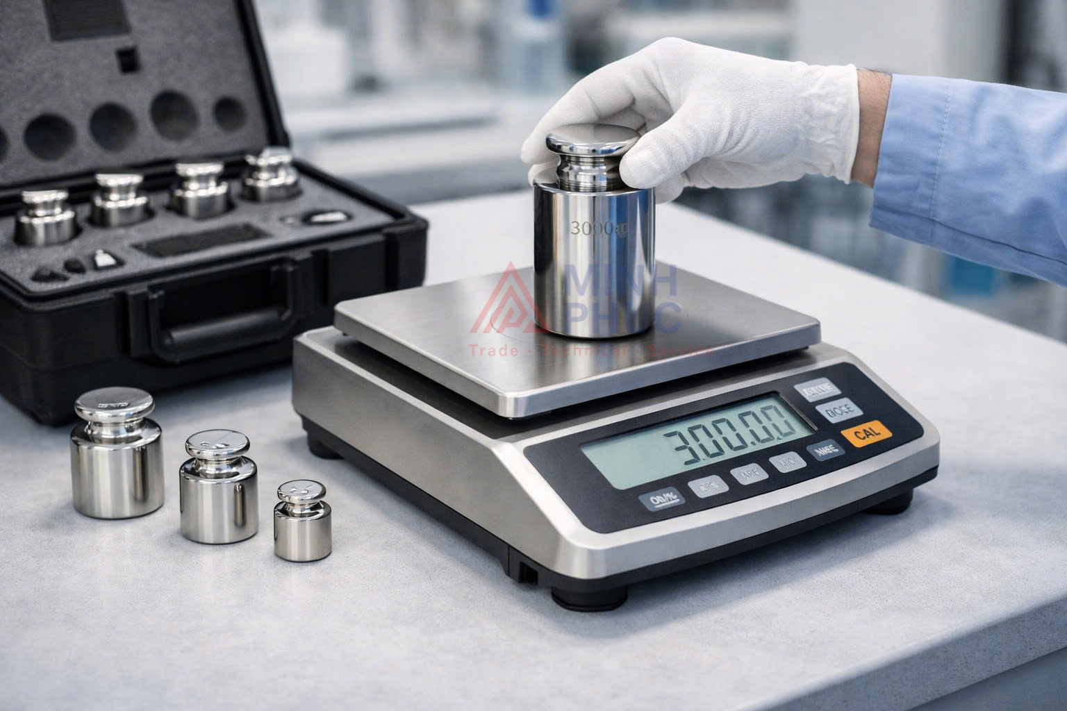 hiệu chuẩn cân điện tử