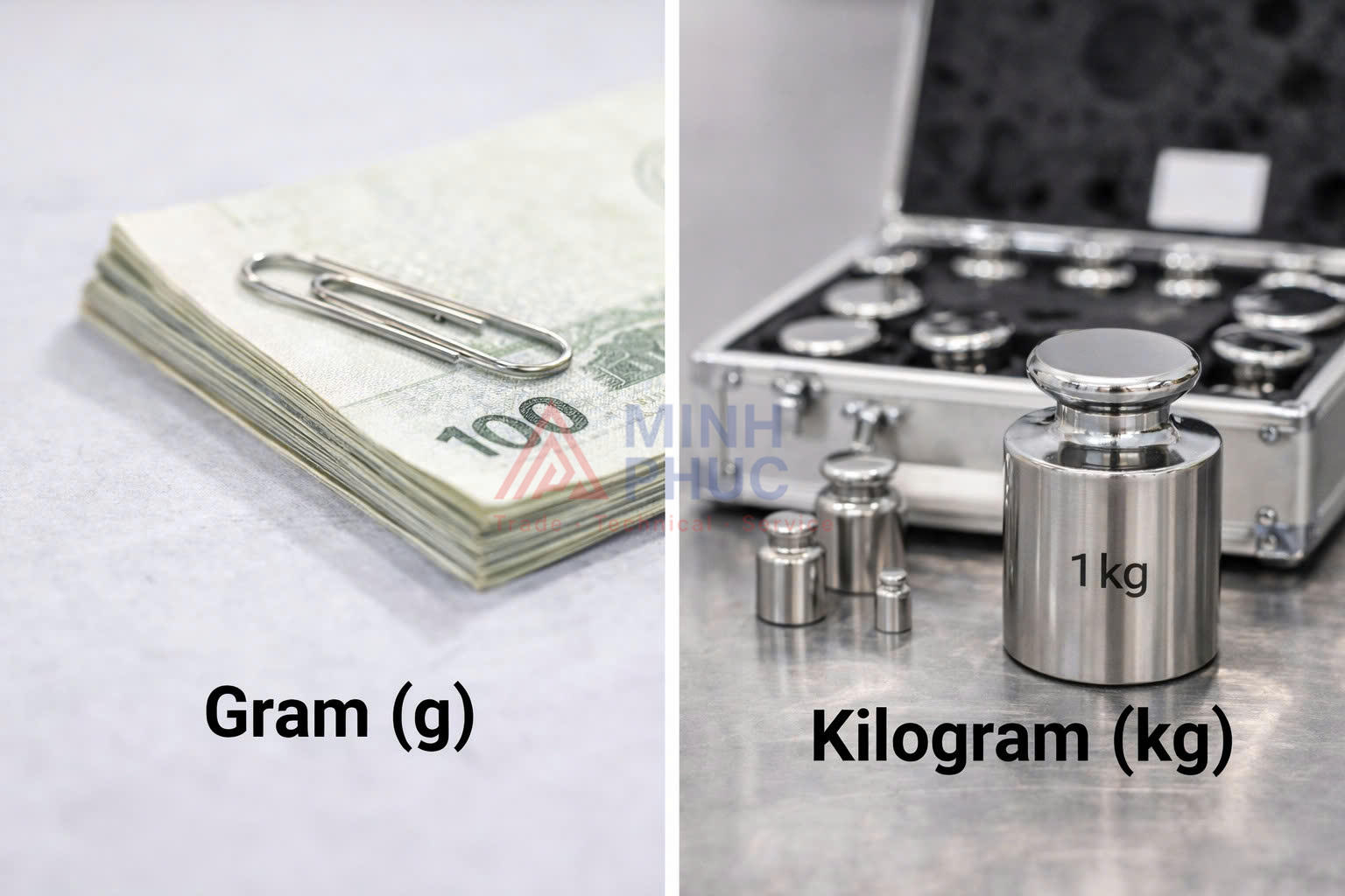 500gr bằng bao nhiêu kg