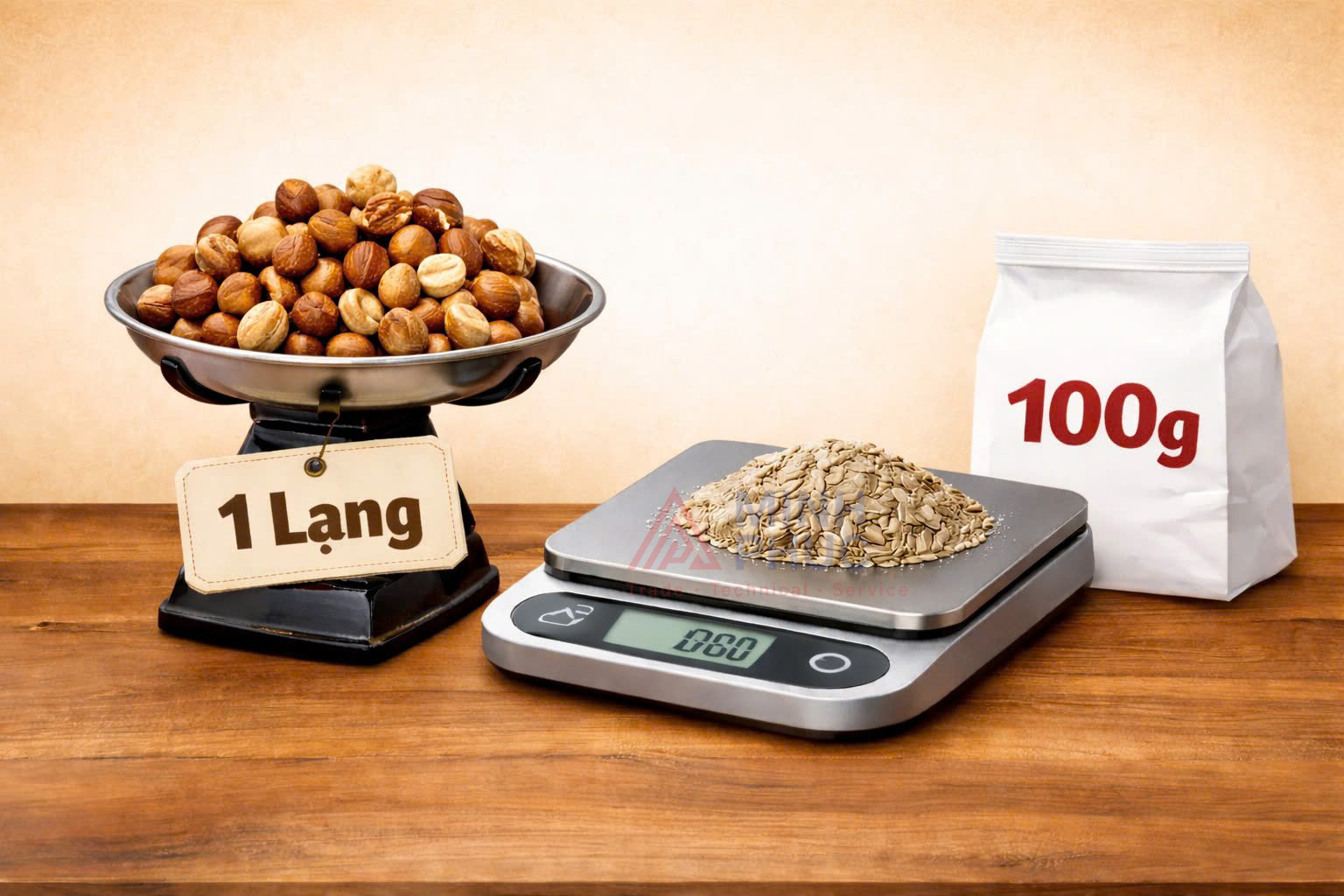 1 lạng bằng bao nhiêu gam