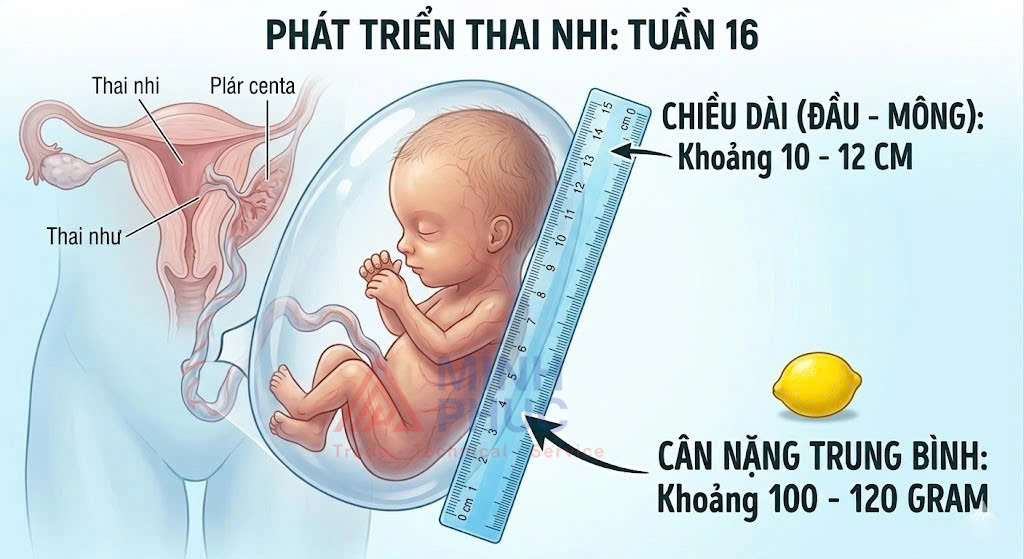 thai 16 tuần