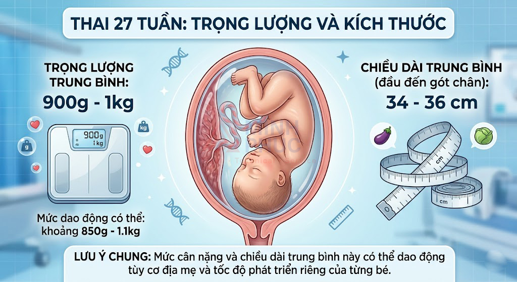 thai 27 tuần