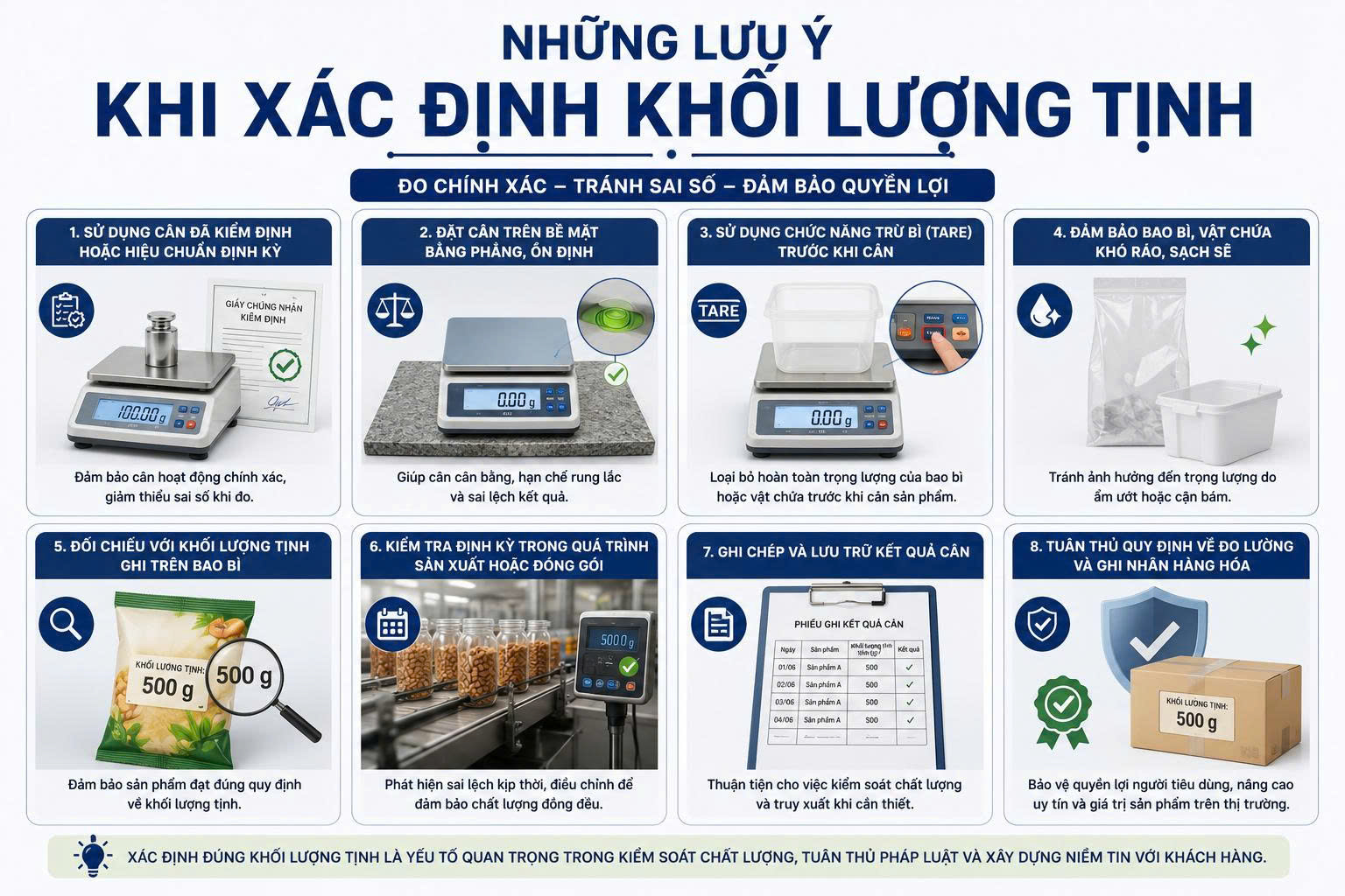 khối lượng tịnh