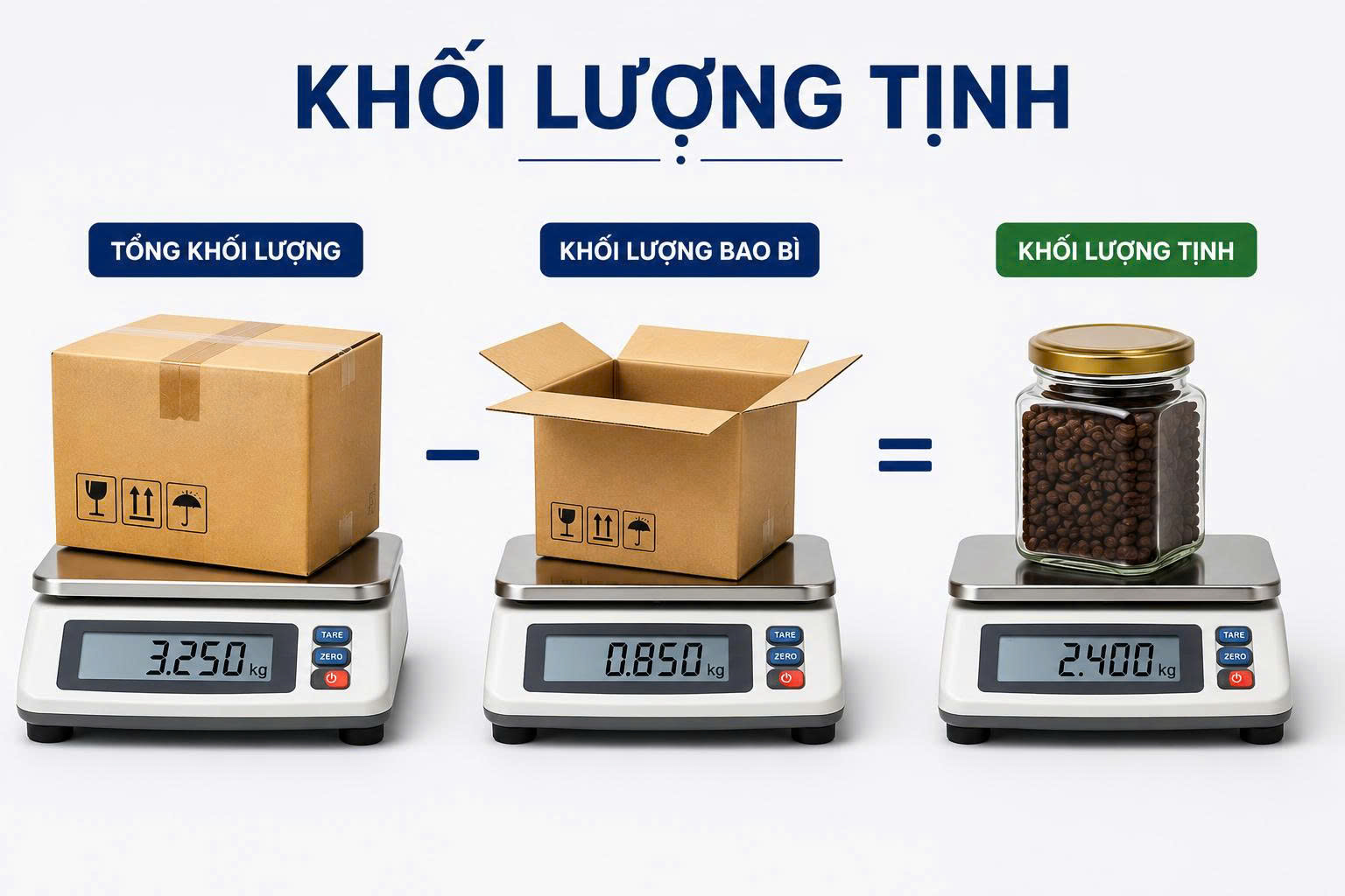 khối lượng tịnh