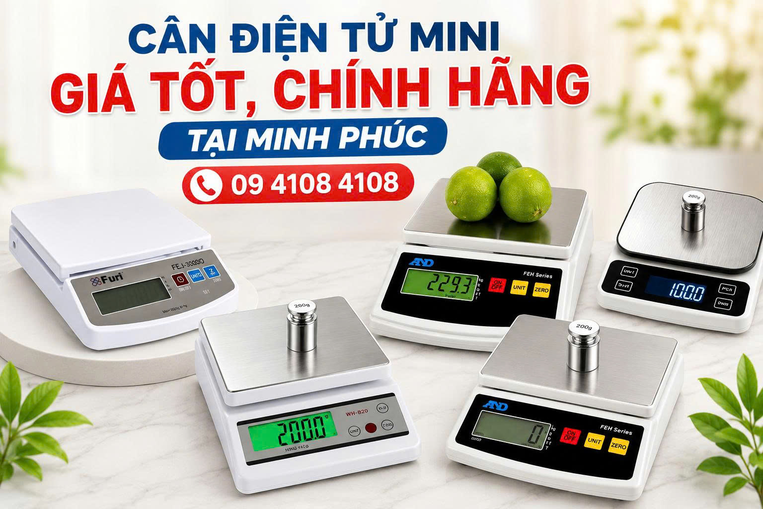 Cân điện tử mini