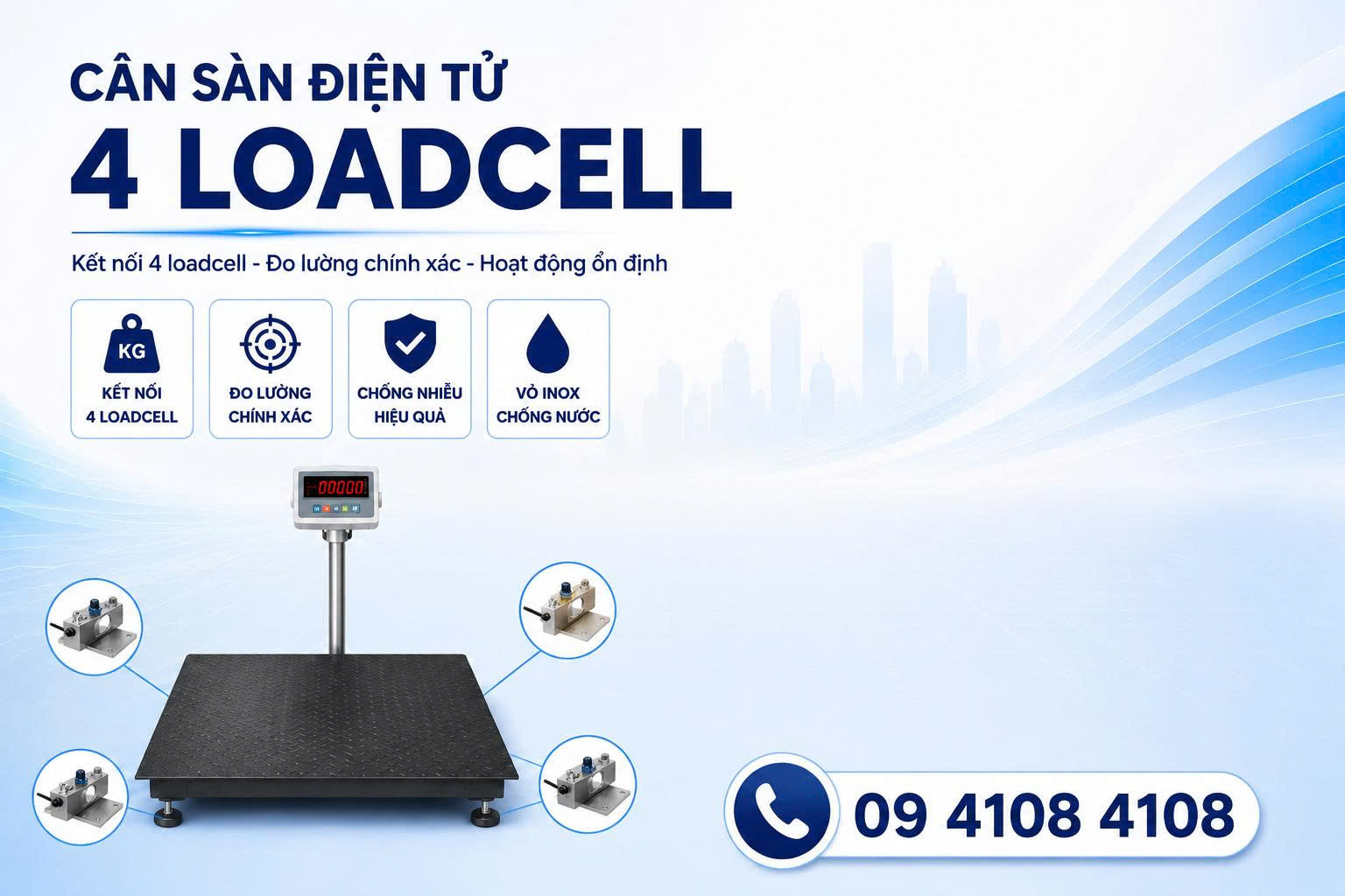 cân sàn điện tử