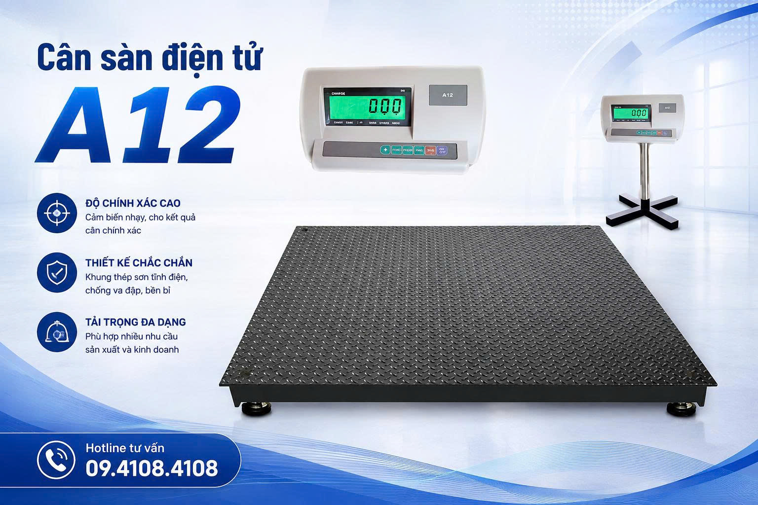 cân sàn điện tử