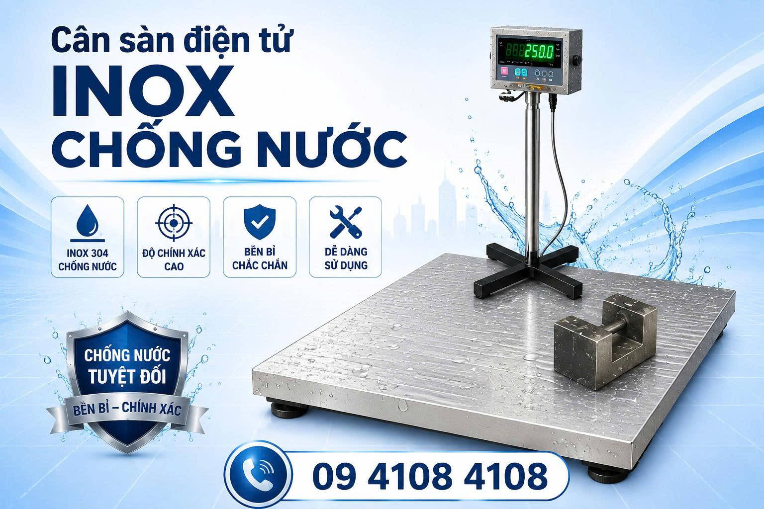 cân sàn điện tử