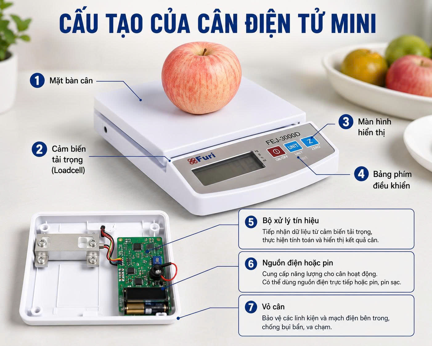 cân điện tử mini