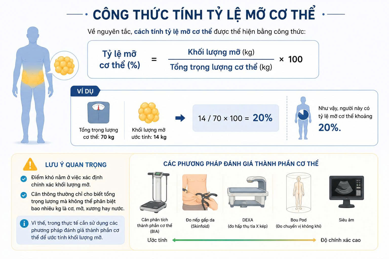tỷ lệ mỡ cơ thể