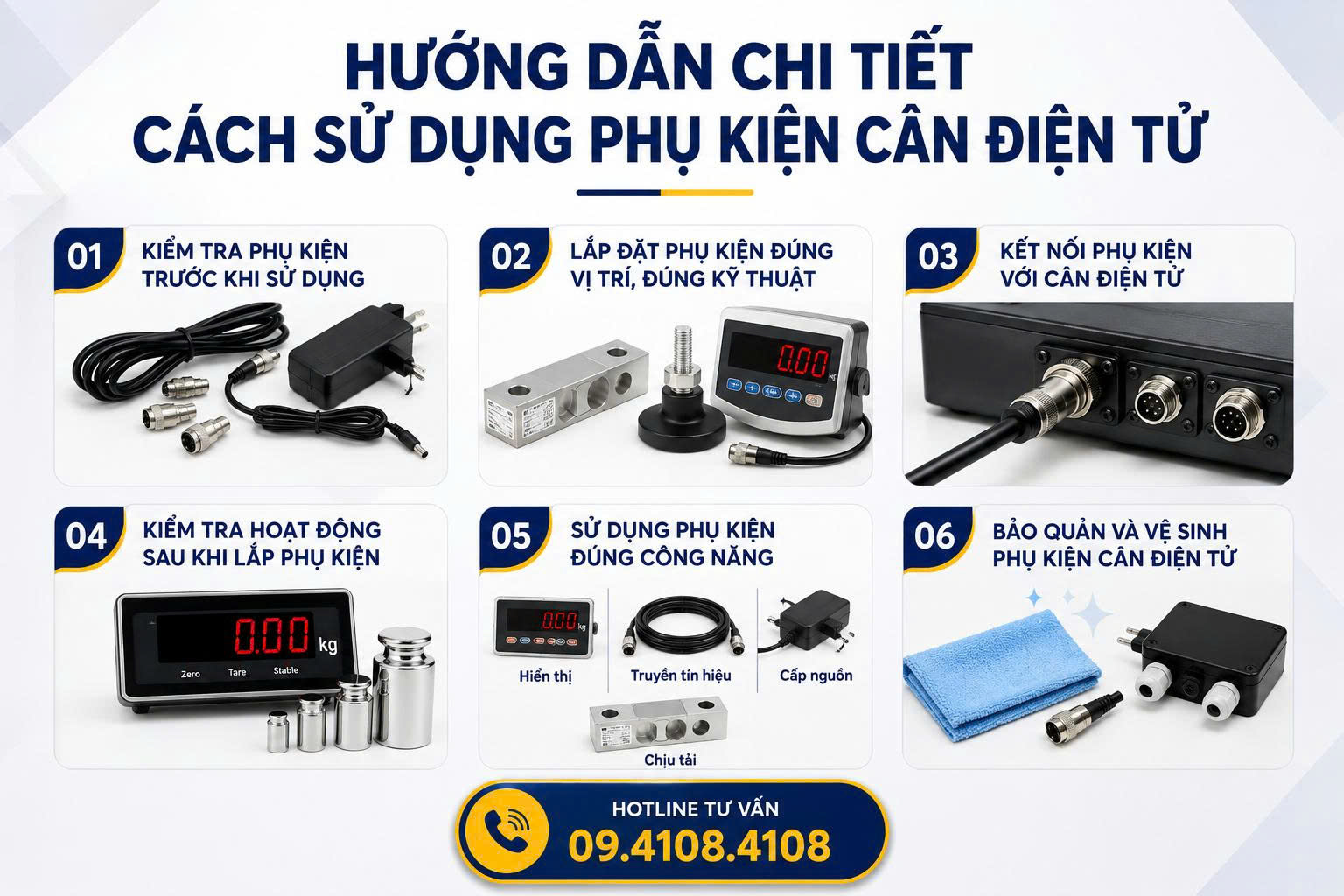 phụ kiện cân điện tử
