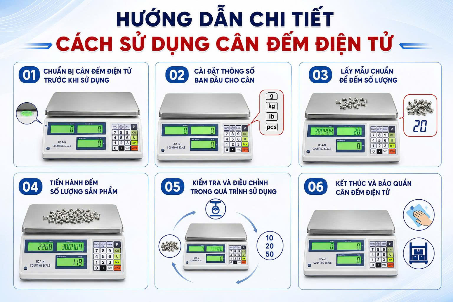 cân đếm điện tử