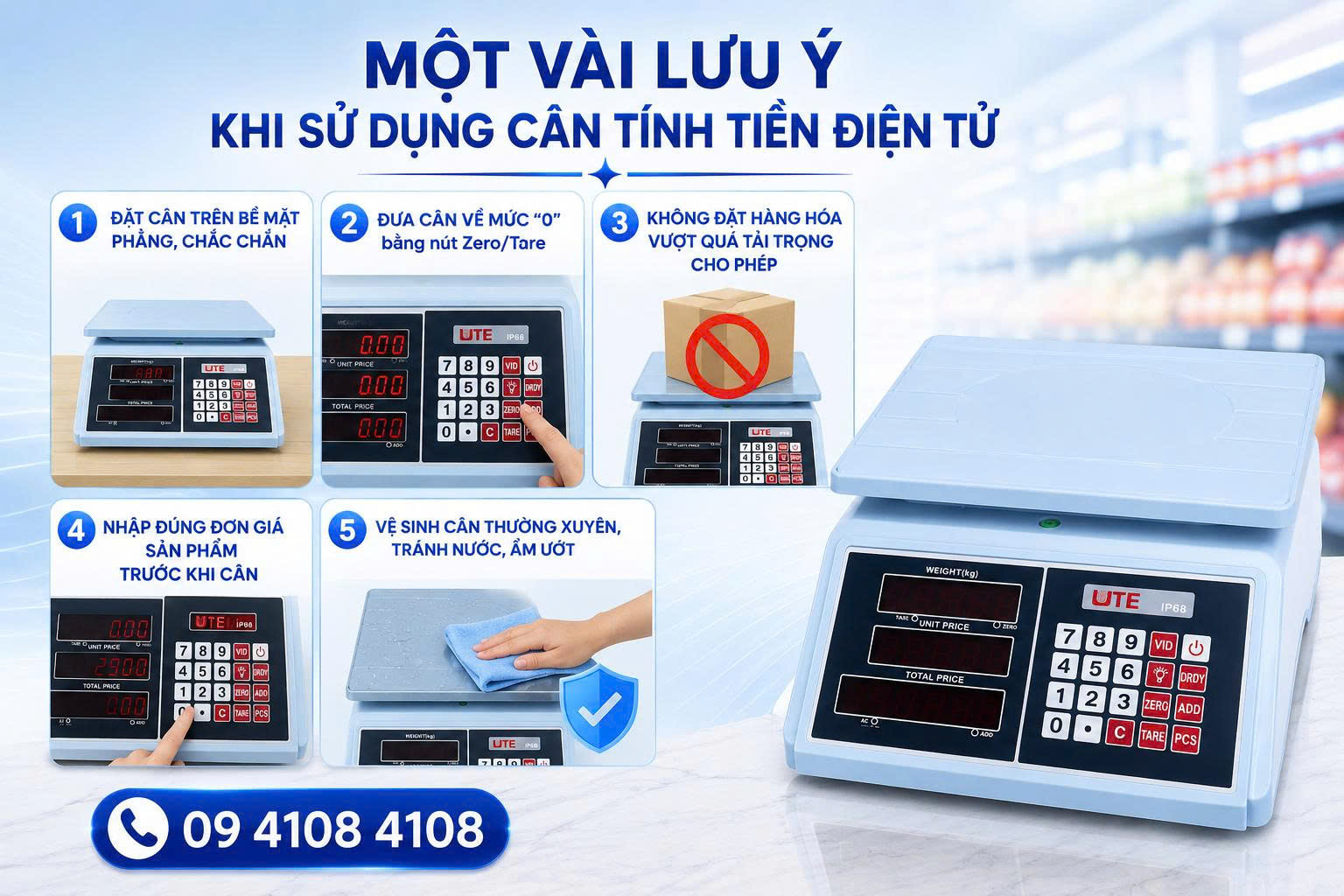 cân tính tiền điện tử