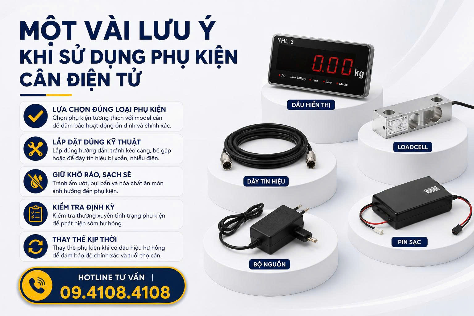 phụ kiện cân điện tử