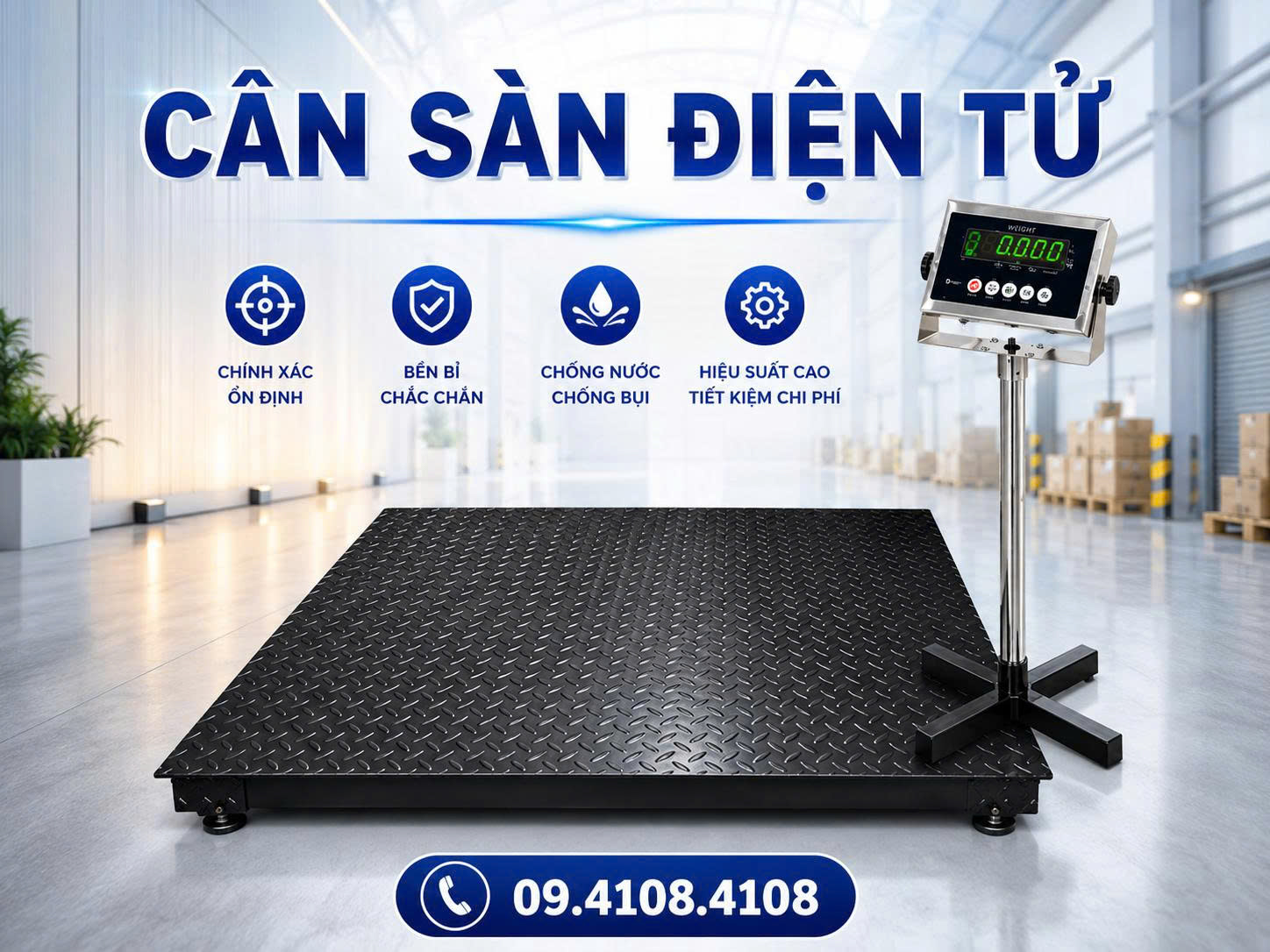cân sàn điện tử