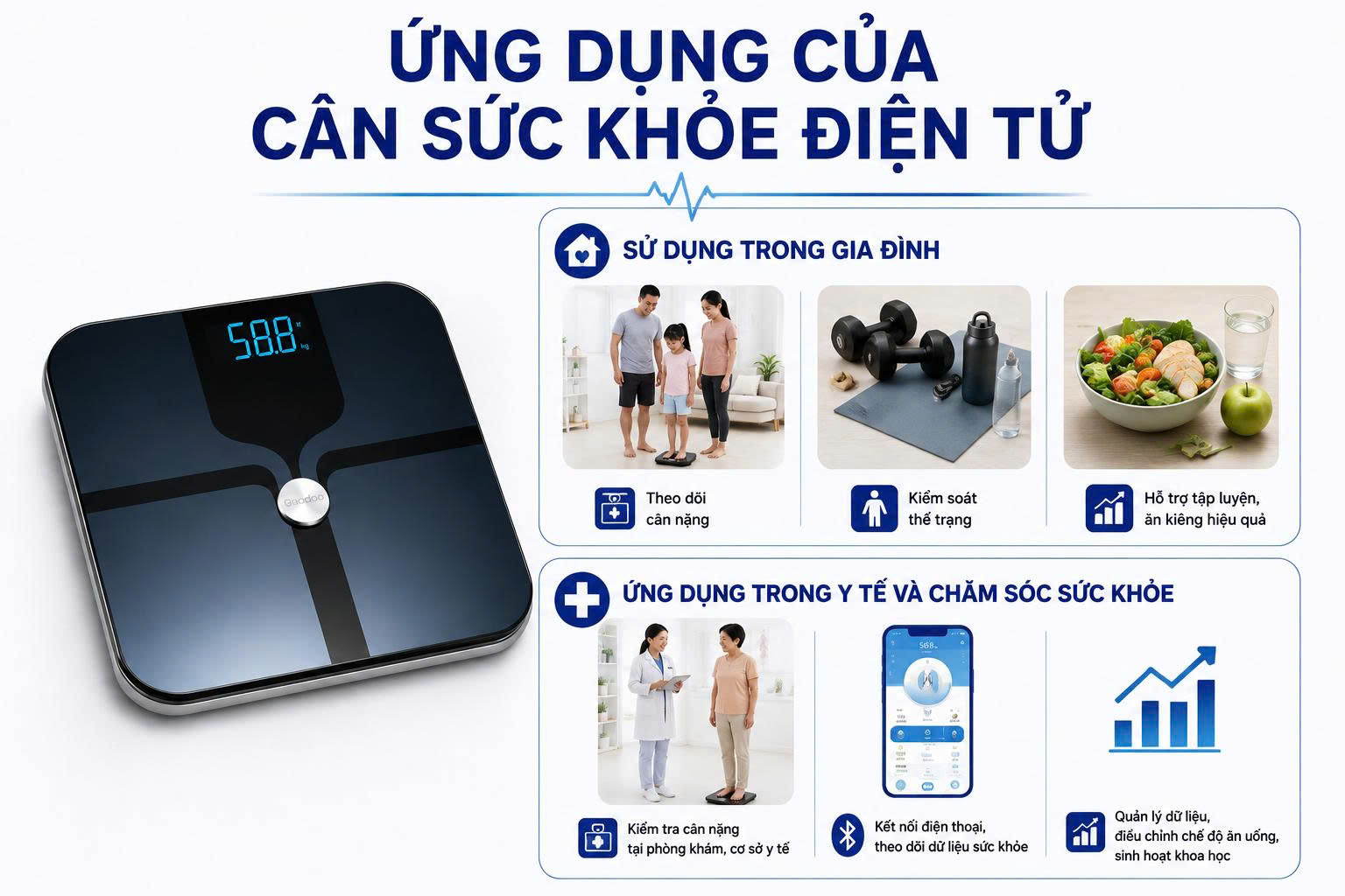 cân sức khỏe điện tử