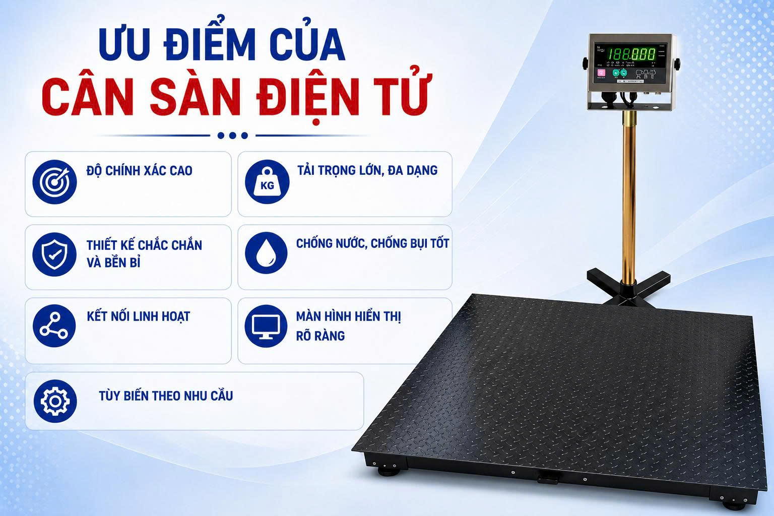 cân sàn điện tử