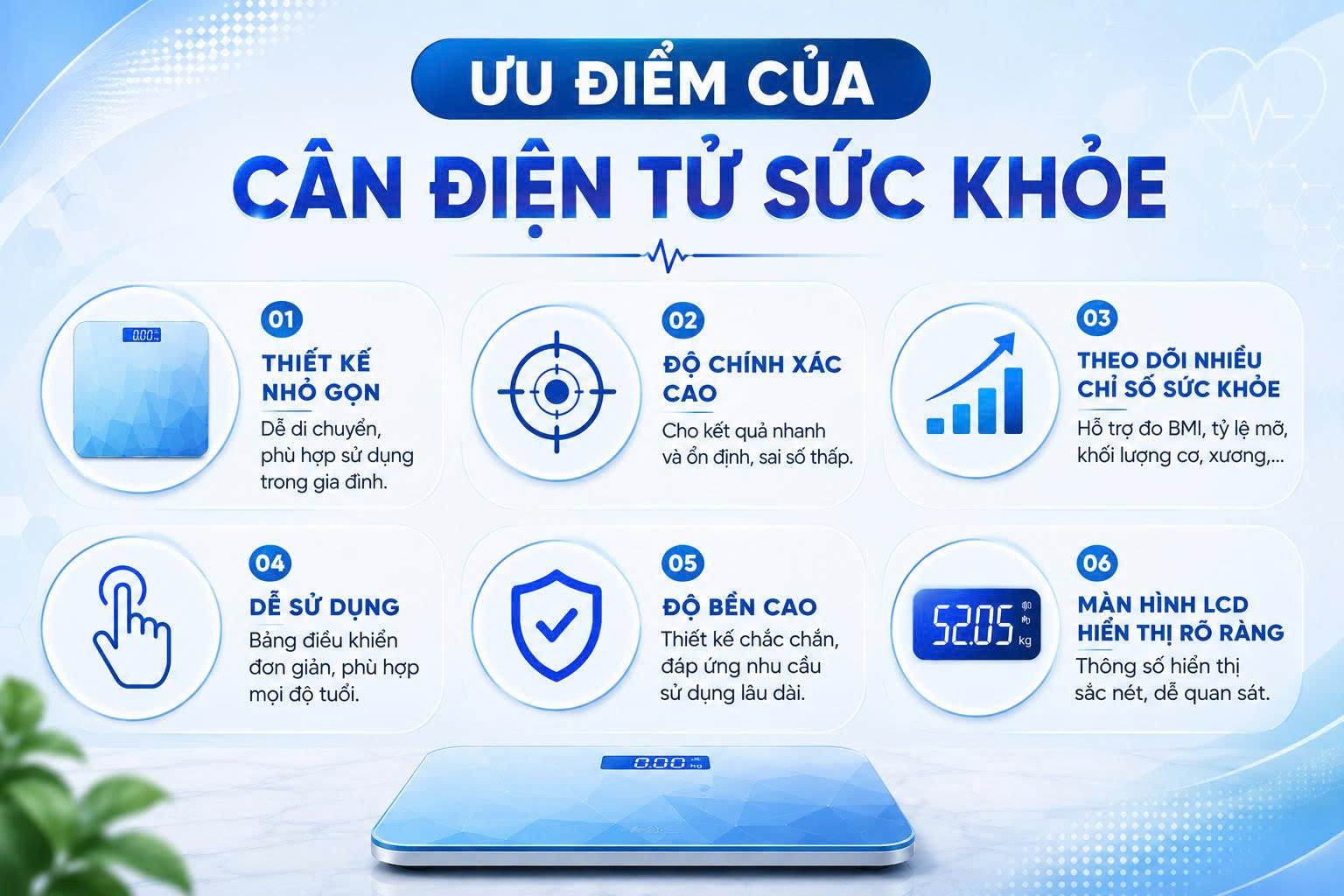 cân sức khỏe điện tử