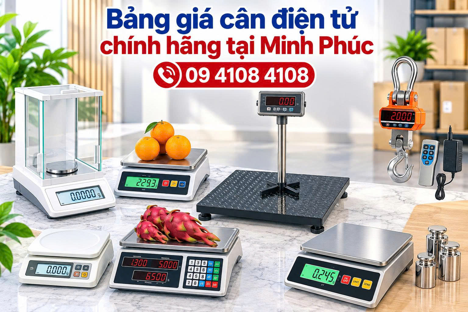cân điện tử Cà Mau