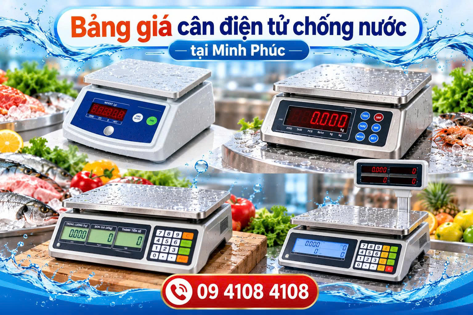 cân điện tử chống nước