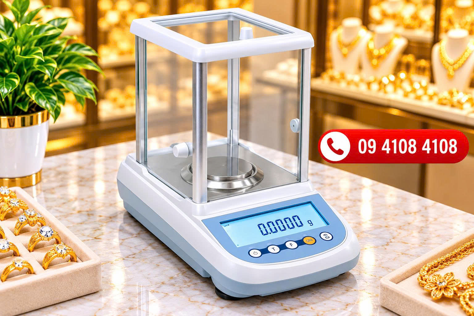 cân vàng điện tử