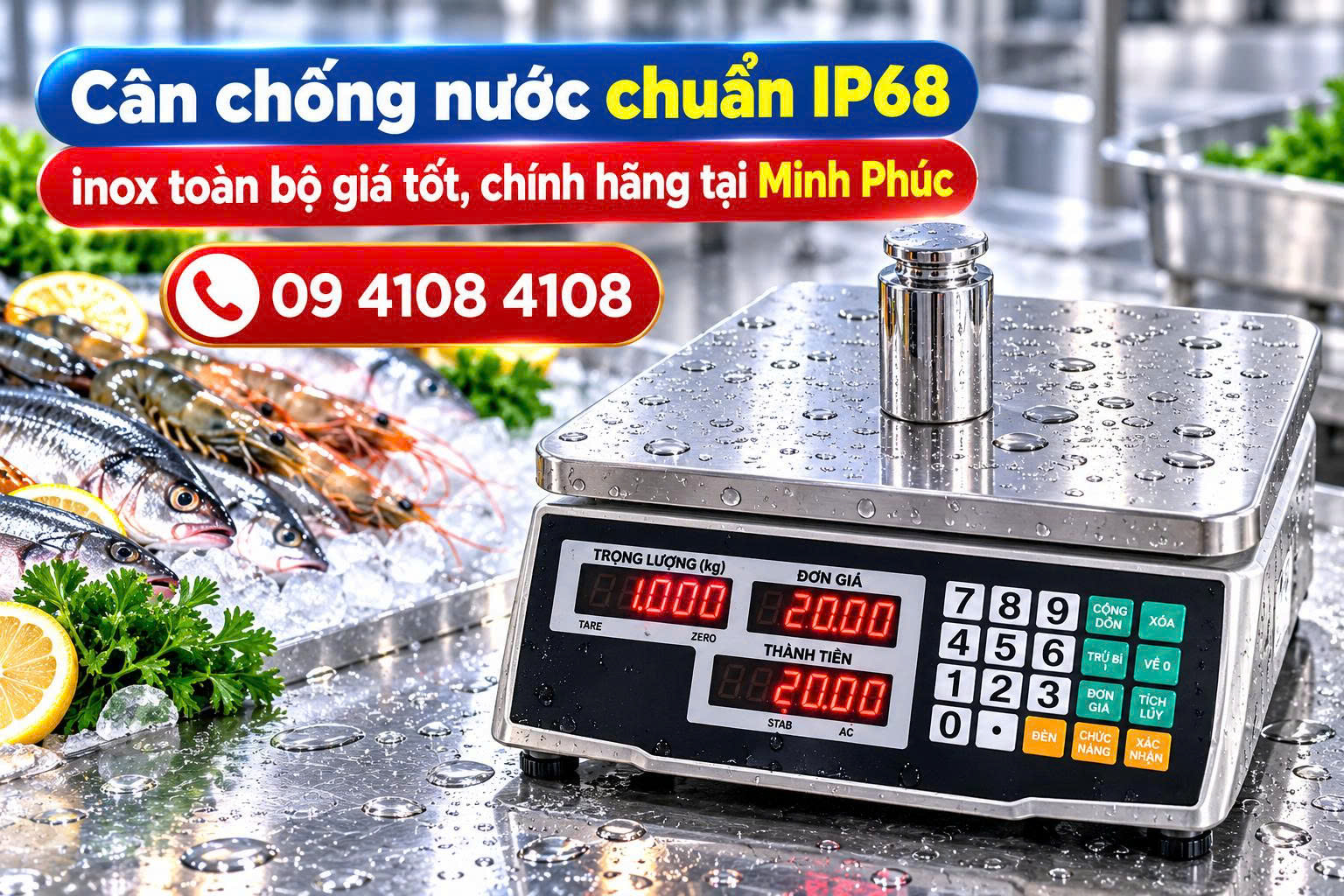 cân điện tử chống nước