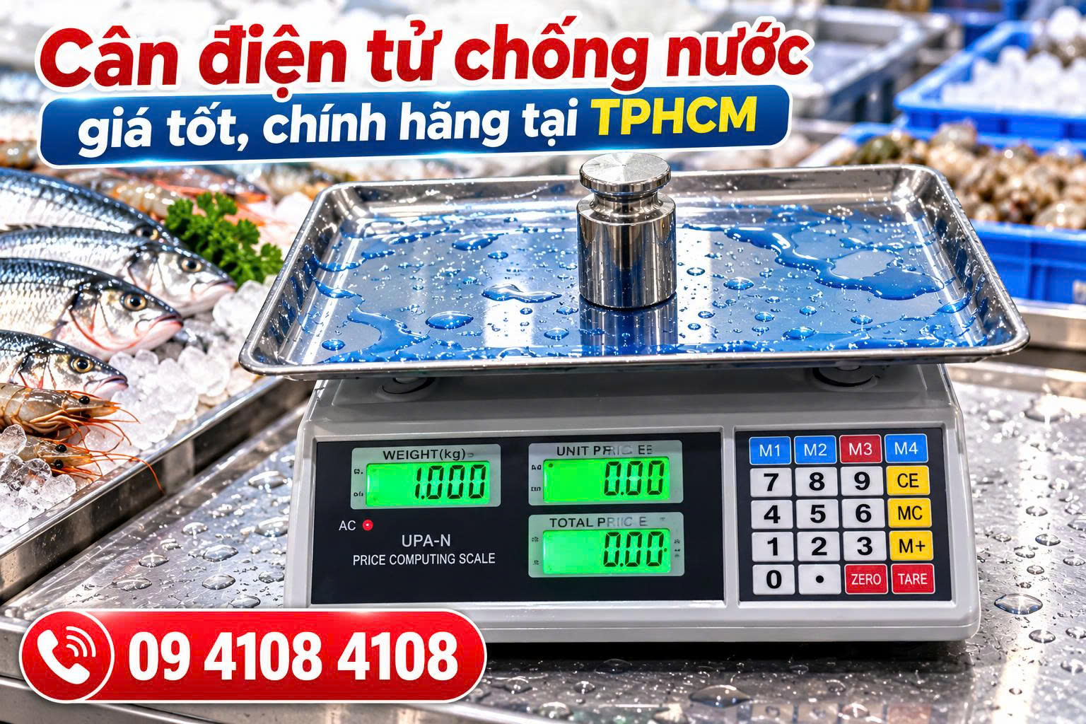 cân điện tử chống nước