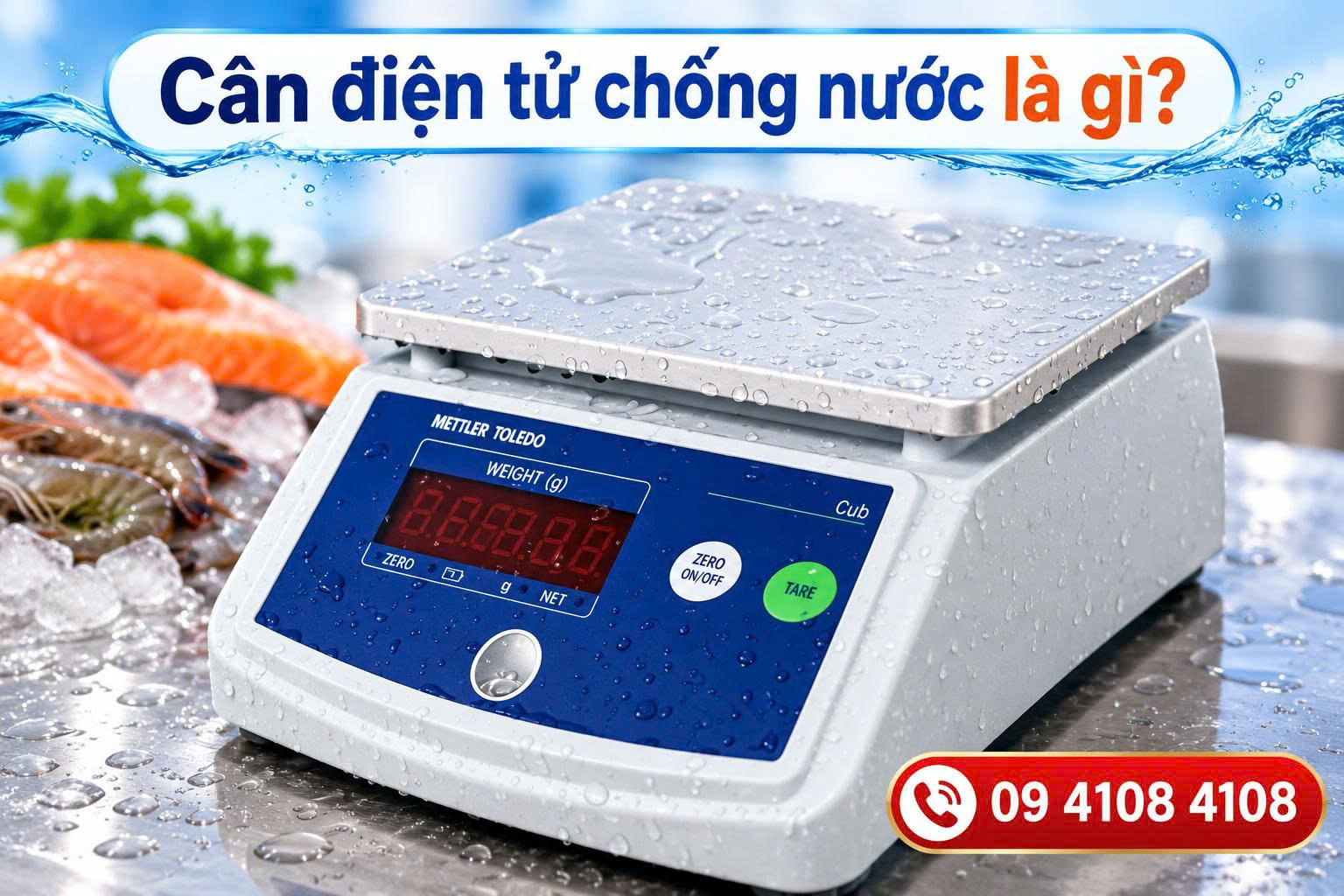 cân điện tử chống nước