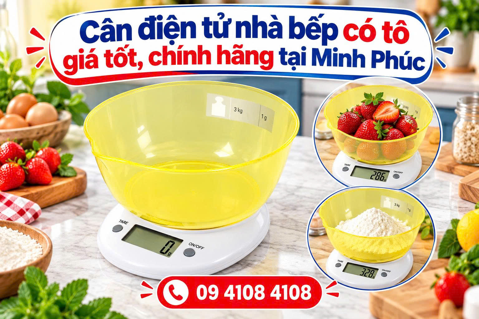 cân điện tử nhà bếp​