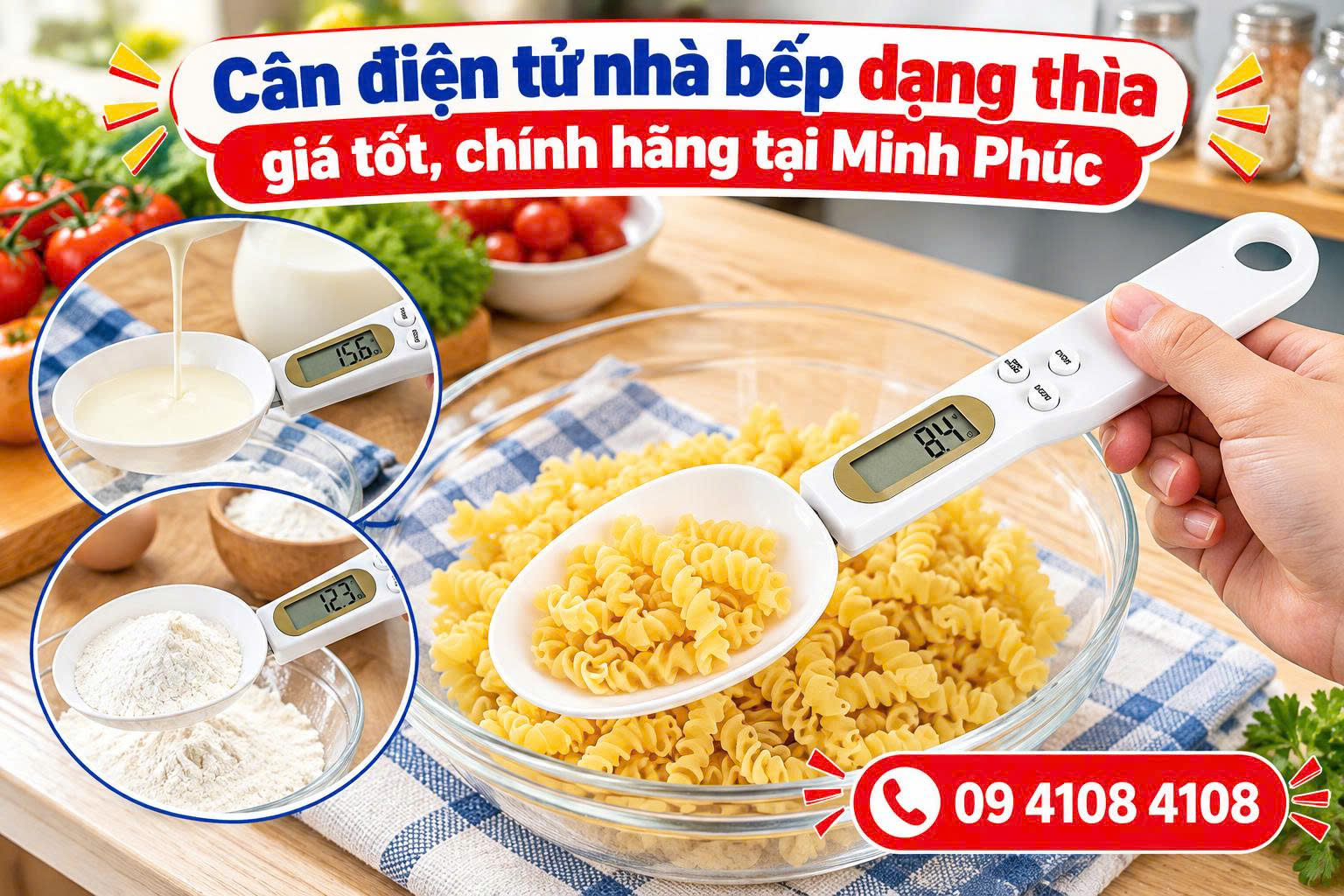 cân điện tử nhà bếp​