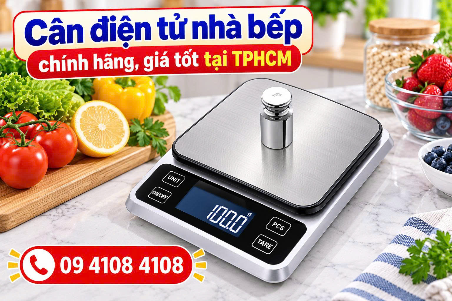 cân điện tử nhà bếp​