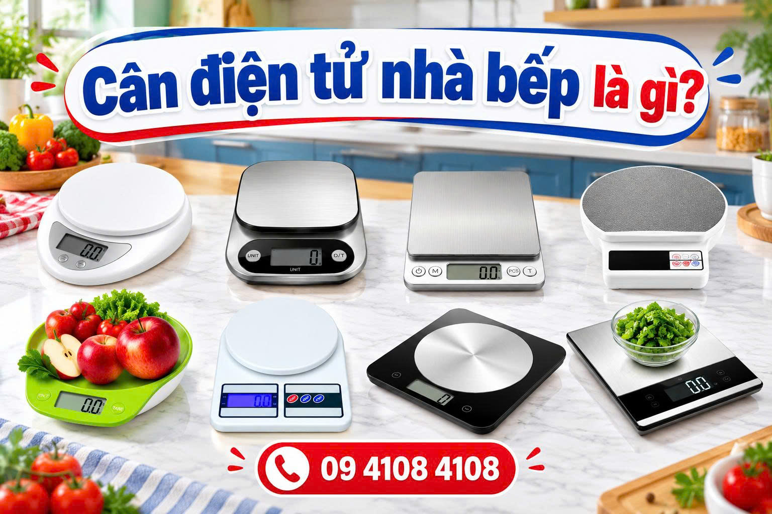 cân điện tử nhà bếp​
