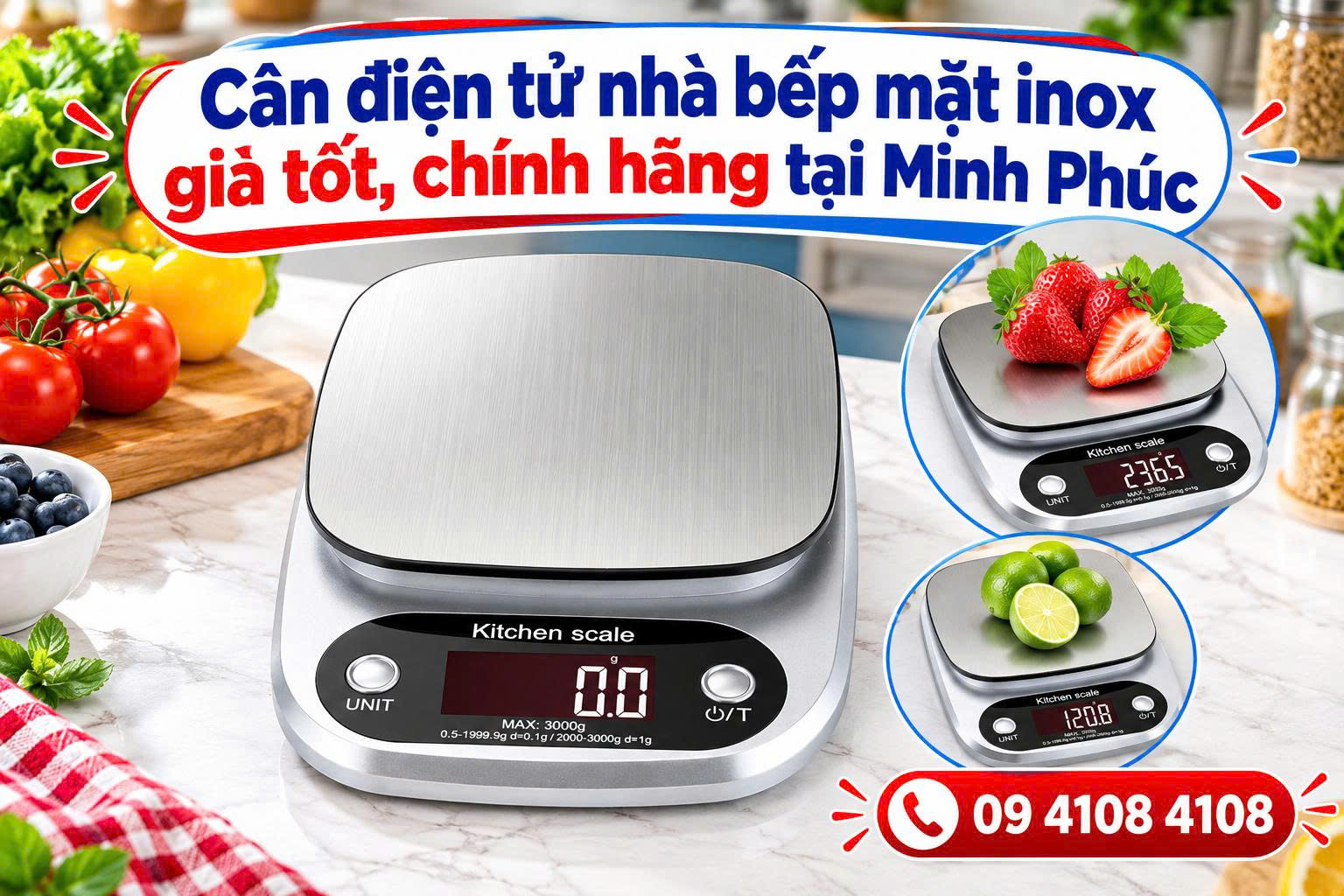 cân điện tử nhà bếp​