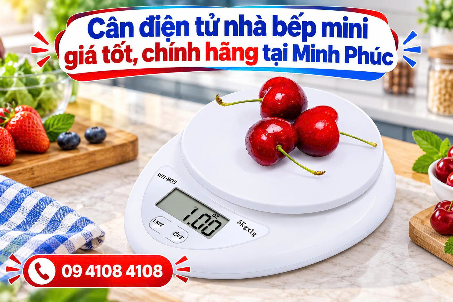 cân điện tử nhà bếp​