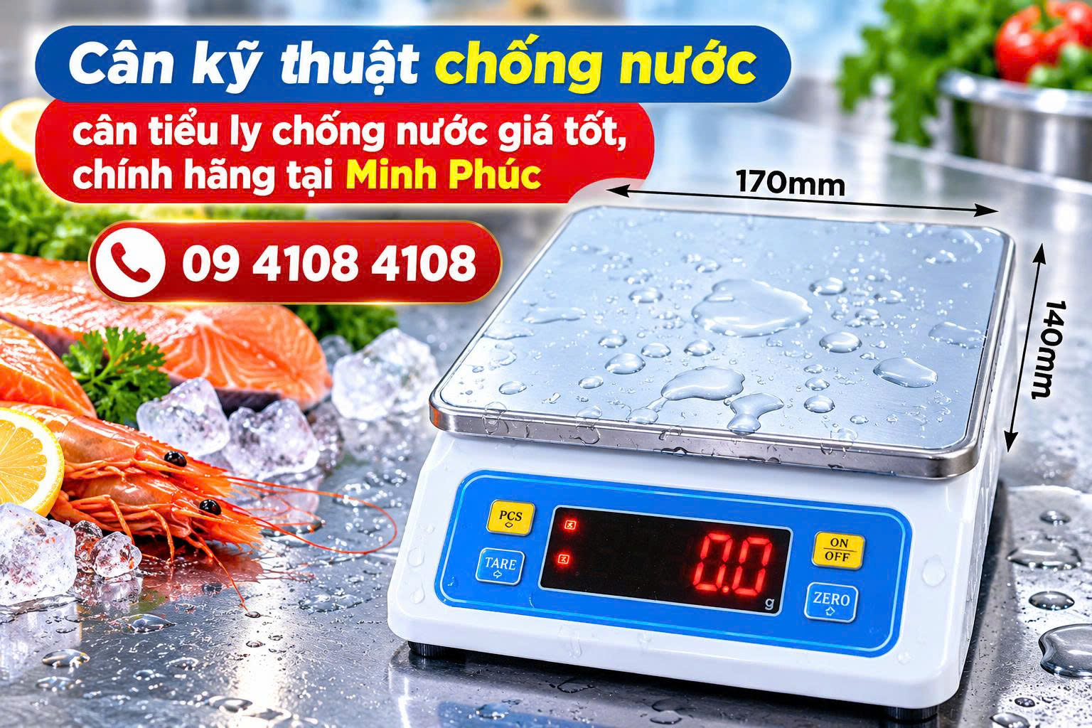 cân điện tử chống nước