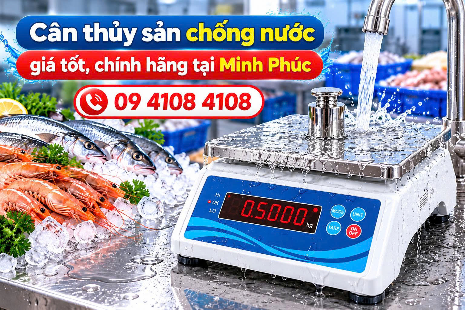 cân điện tử chống nước