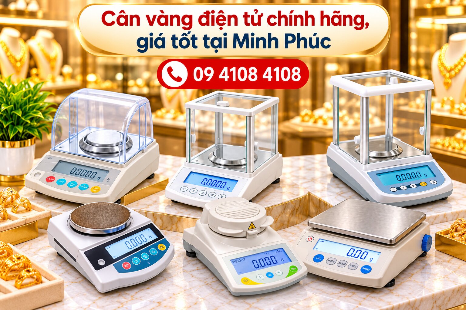 cân vàng điện tử