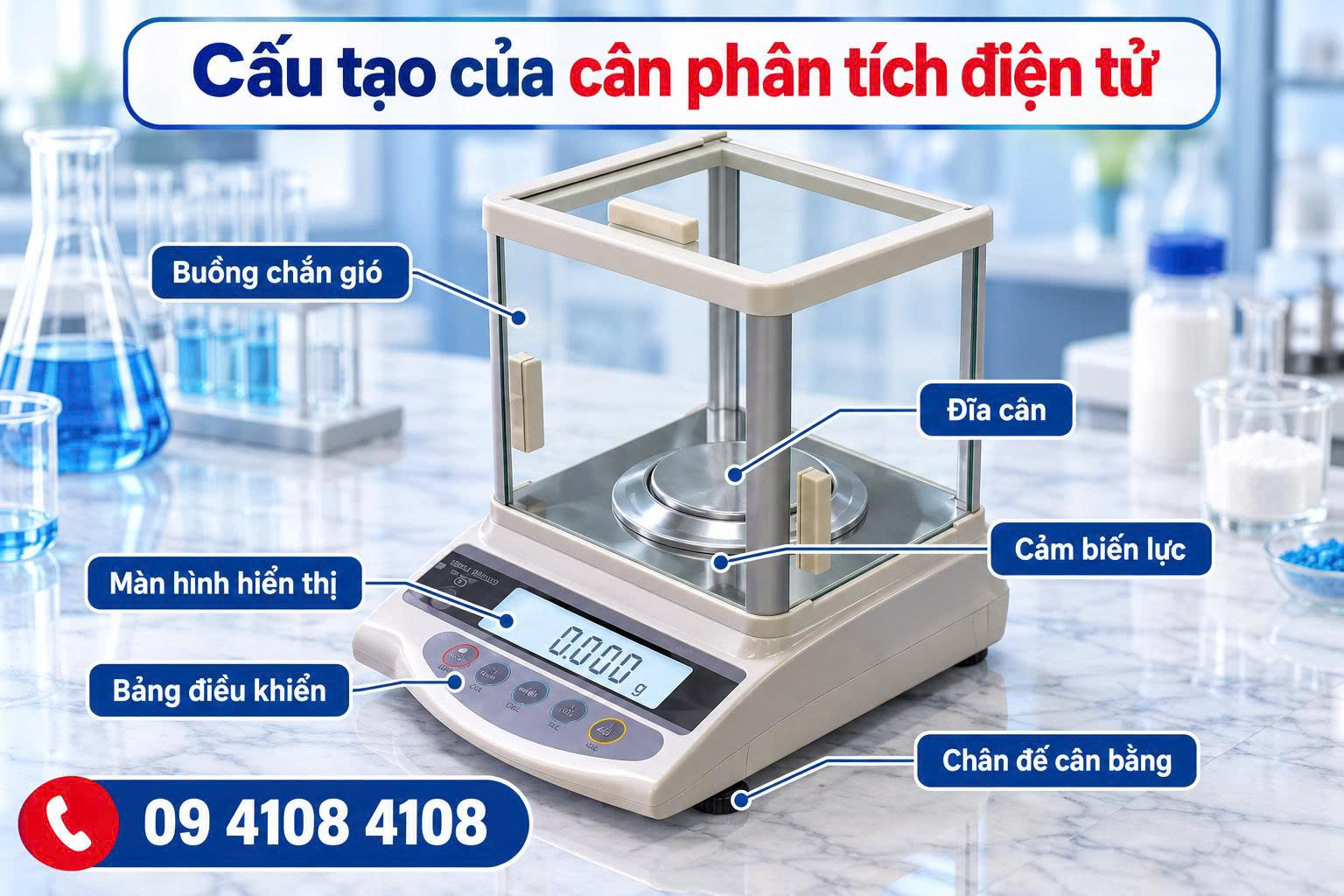 cân phân tích điện tử