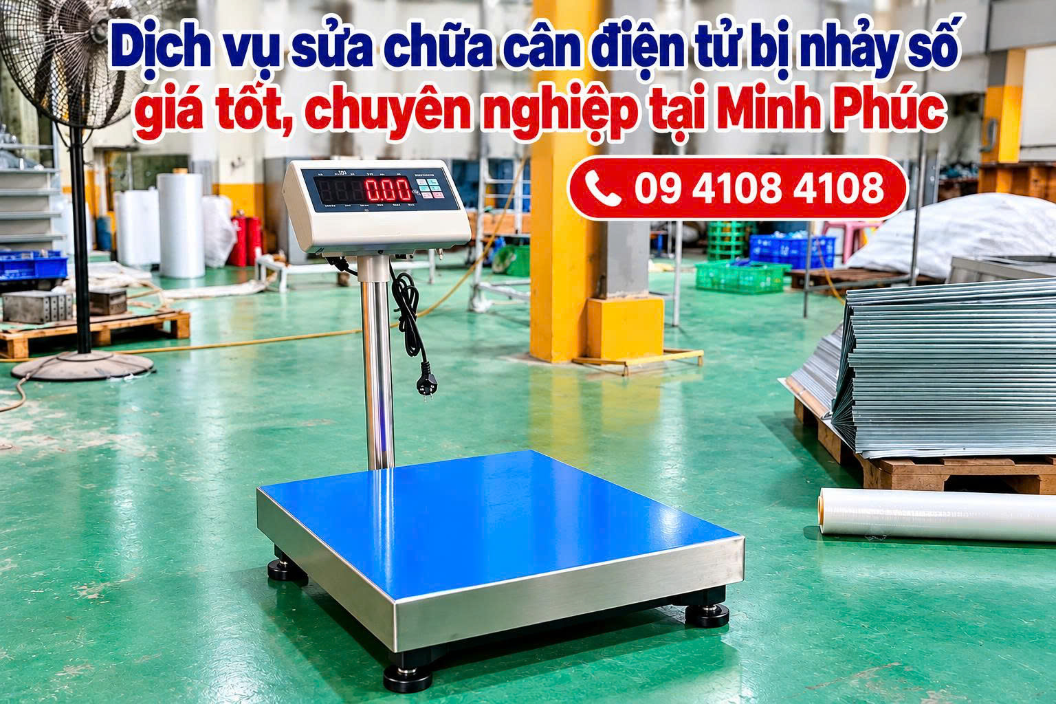 cân điện tử bị nhảy số